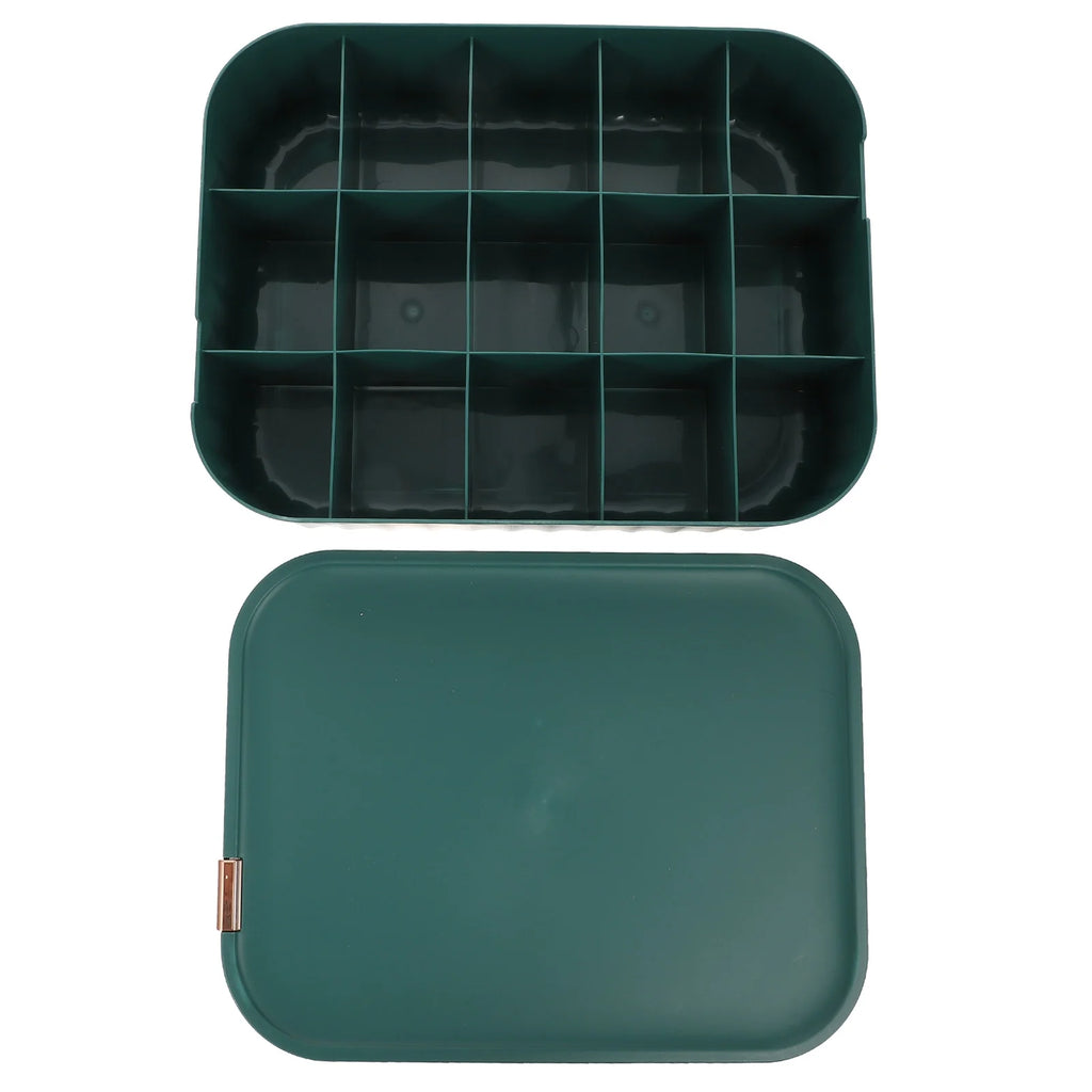 Organizer Bin Storage Box Underwear Drawer Storage Baby 30X23.5X8CM Green