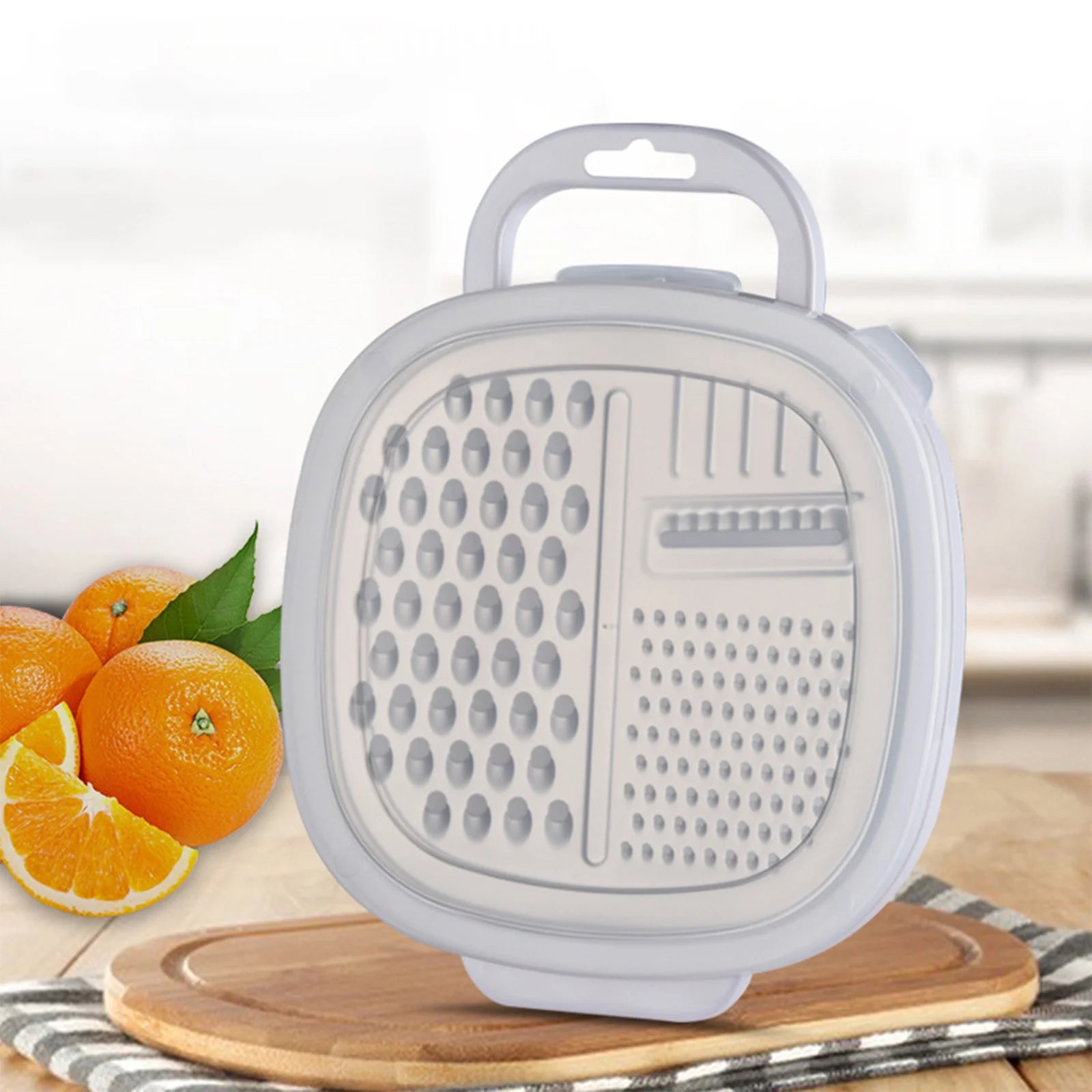 Grater Premium Handheld Cheese Grater - Cheese Grater With Soft Handle - Grater For Kitchen Spices Ginger - Stainless Steel Cheese Shredder - Lemon Zester To Kitchen Gadgets Clearance