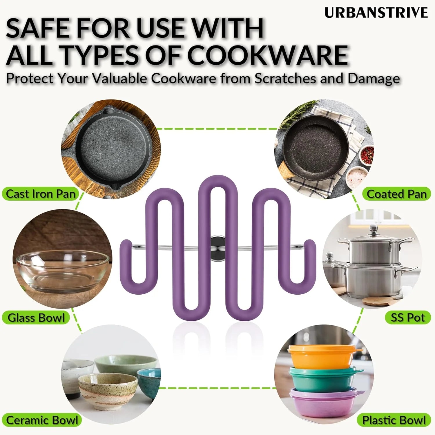 Scratch-resistant silicone potato mash maker kitchen tool stainless steel outer layer wrapped with high-quality silicone.