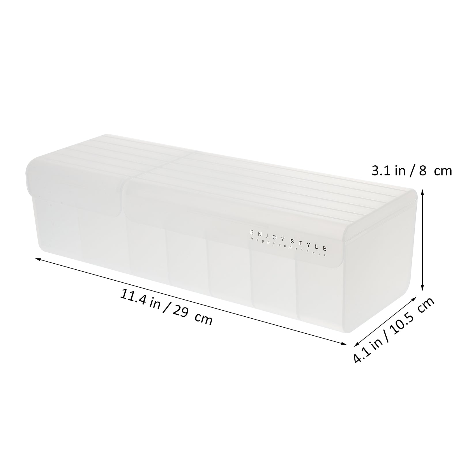 Cover Storage Box Slim USB Cable Organizer Cord Case
