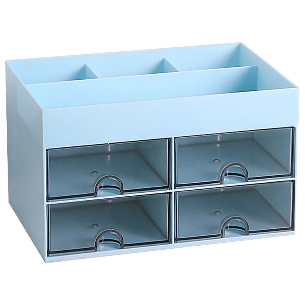 Storage Drawers Box Structure Multi-function Stationery Organizer