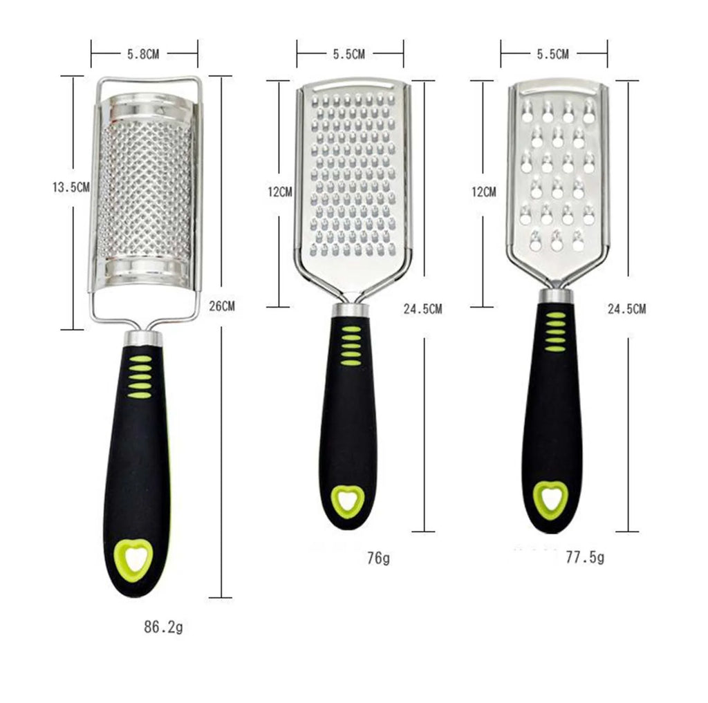 Hiroekza Cheese Grater Stainless Steel Zester Graters For Kitchen - Multi-purpose Kitchenware Kitchen Gadgets Clearance
