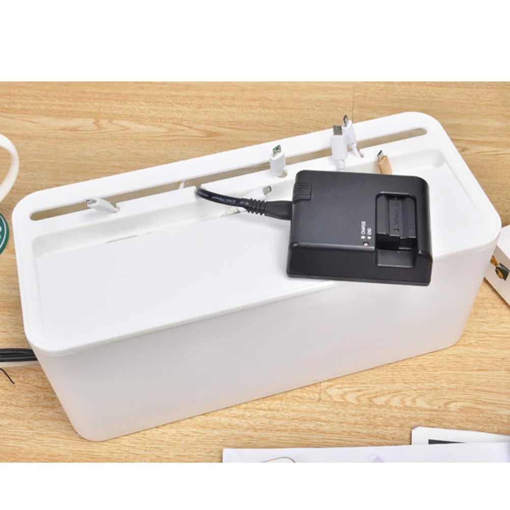 Protectors Wire Anti-dust Storage Box 32.00X13.50X13.50CM White