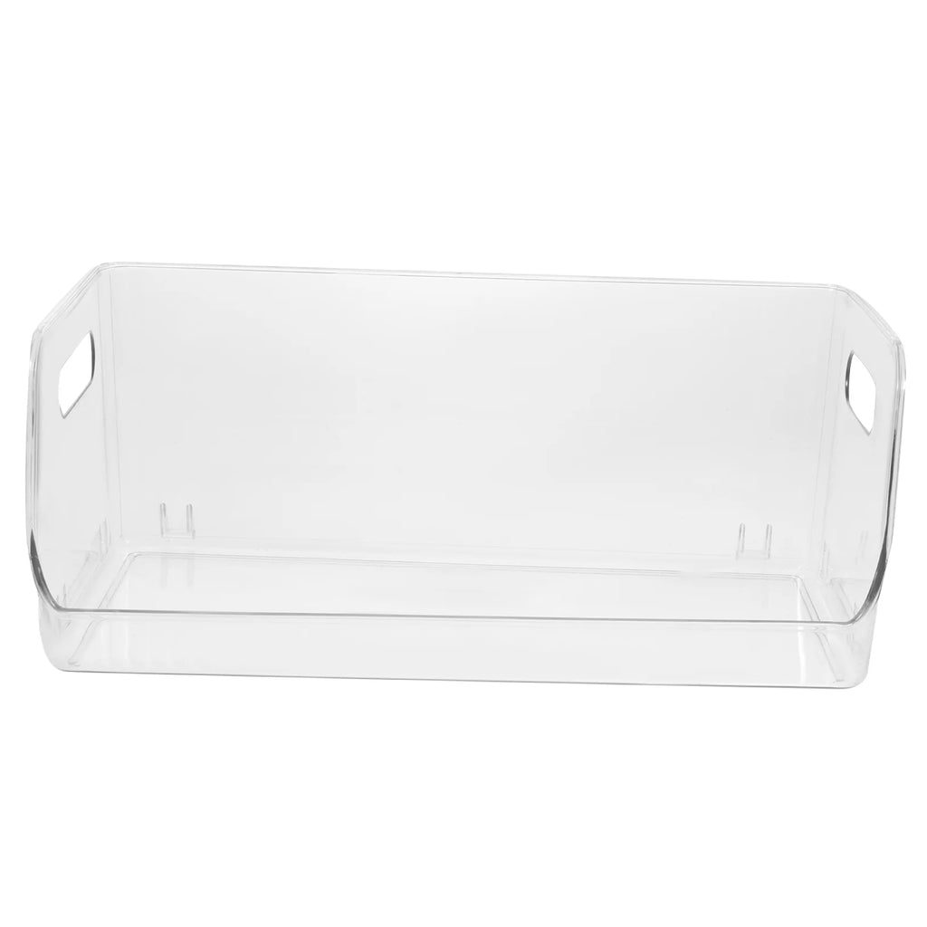 Snack Storage Box Shelf Clear Cosmetic Bin Organization Shelving