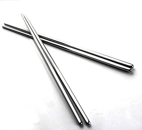 Stainless Steel Chopsticks Metal Reusable Dining Chopsticks 10 Pairs$$Home Decor Kitchen &amp; Other