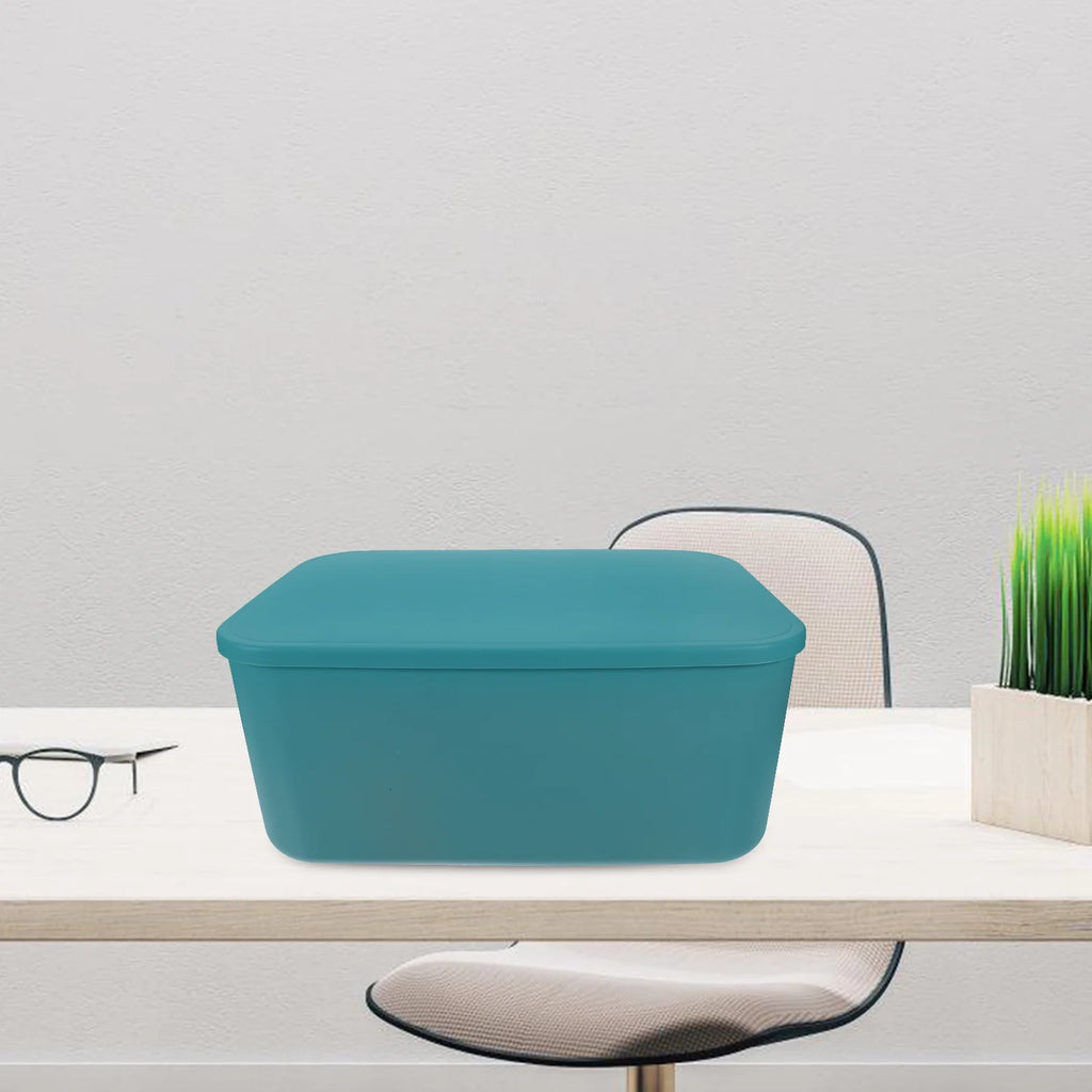 Extra Large with Lid Easy to Hold Storage Bin Office Box