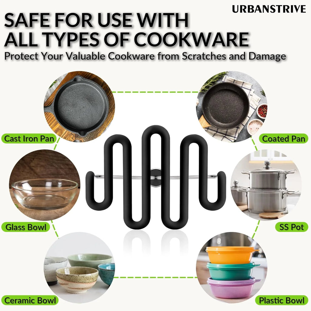 Non-Scratch Silicone Potato Masher Kitchen Tool Potatoes Masher Potato Masher Stainless Steel Wrapped In Premium Silicone Potato Smasher Black