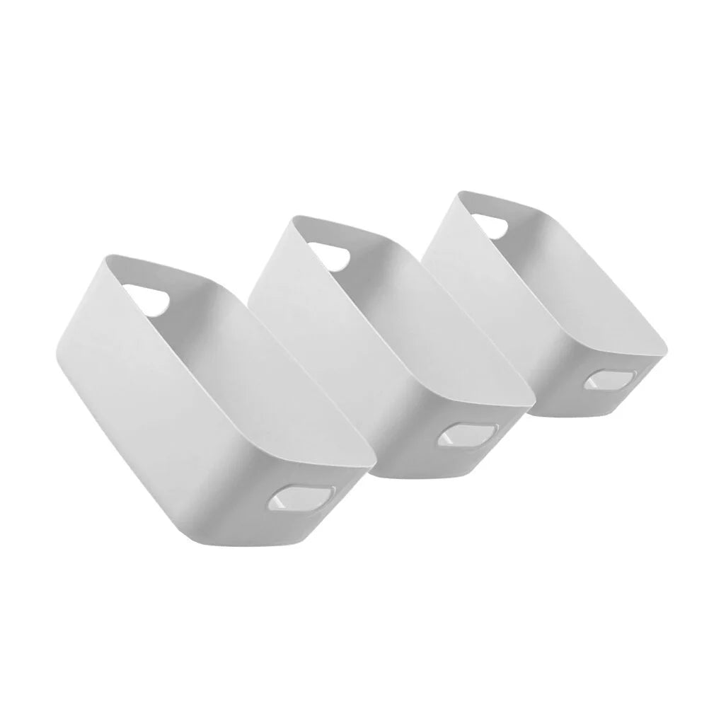 Basket Storage Box Three-Piece Set Medium Containers Boxes