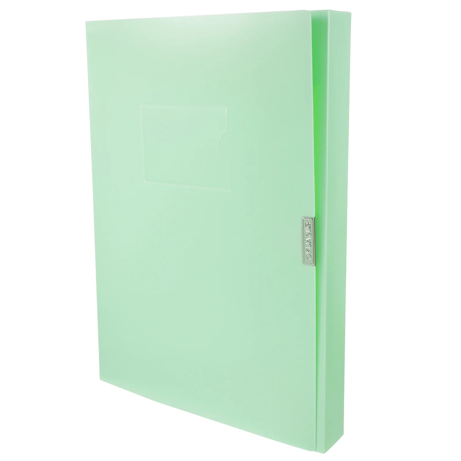 A4 File Box Photo Storage Boxes Organizer Folder Office Light Green