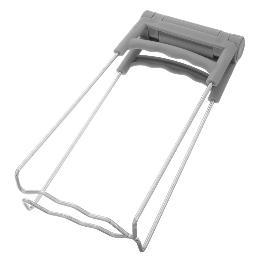 unbrandedKitchen Retriever Tongs Stainless Steel Plate Bowls Gripper Grey
