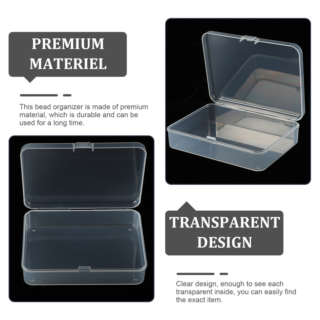 28 Pcs Storage Baskets with Lids Plastic Box Portable Case