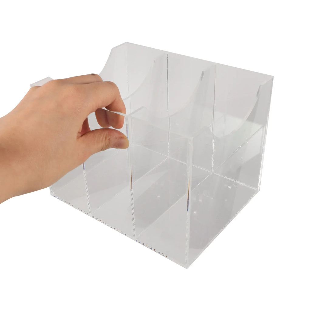 Belt Storage Box Drawer Turntable Rack Belts Display Cabinet Transparent