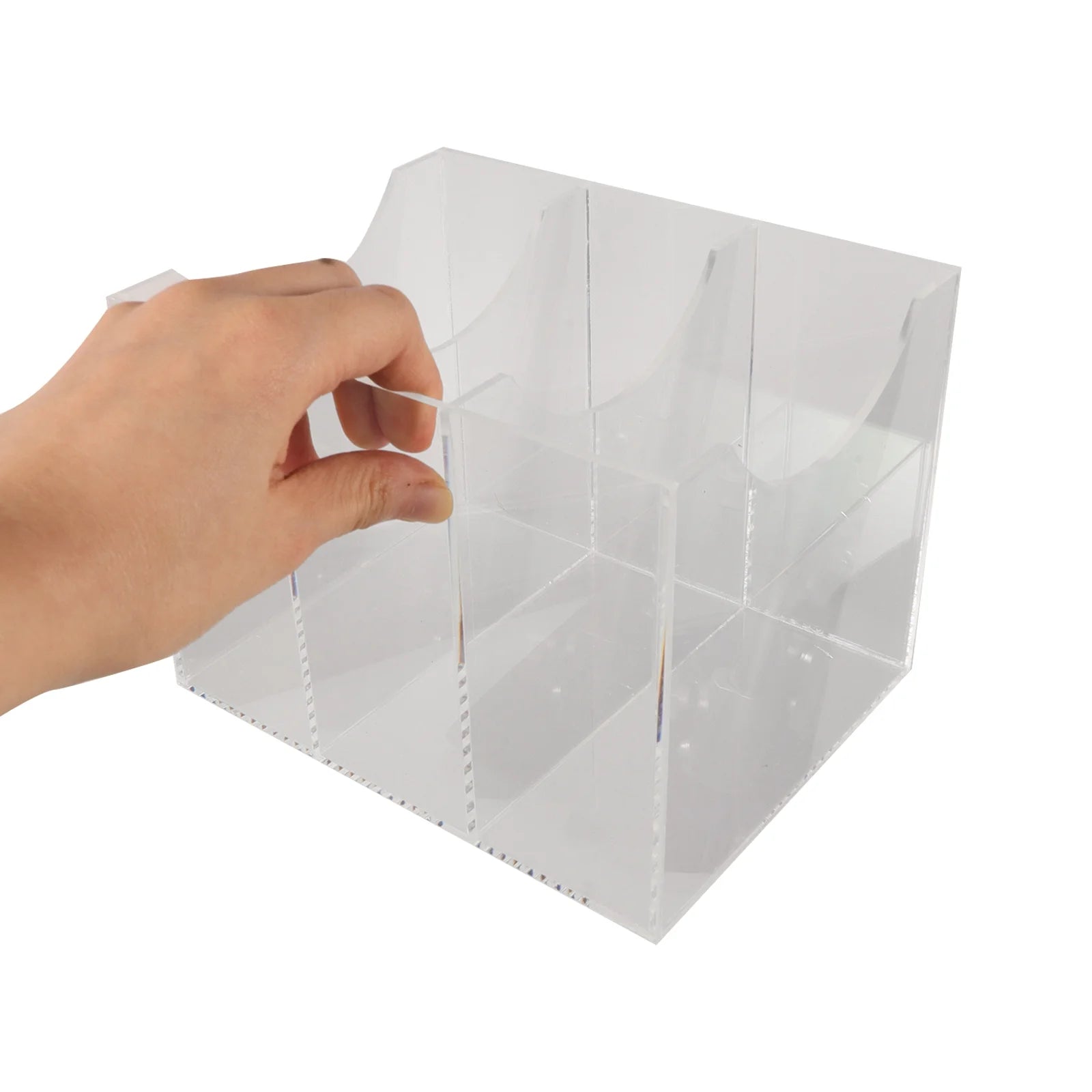 Belt Storage Box Drawer Turntable Rack Belts Display Cabinet Transparent