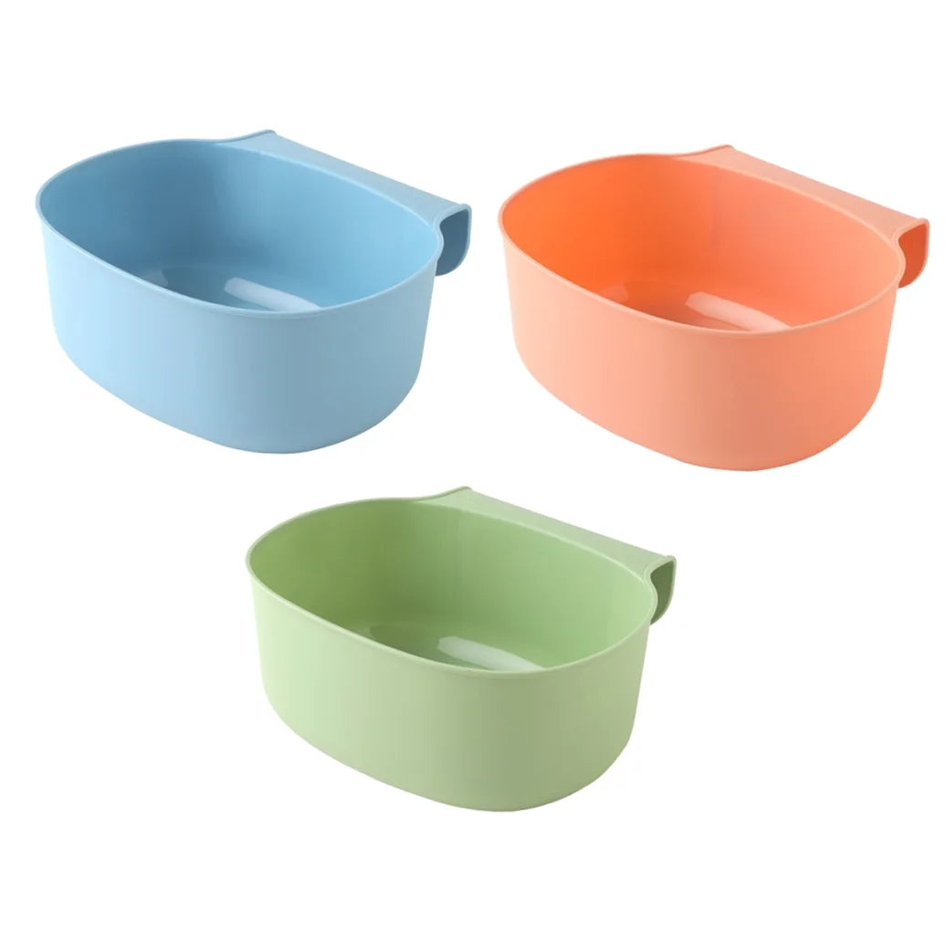 3 Pcs Storage Box Body and Lid Glancing Container