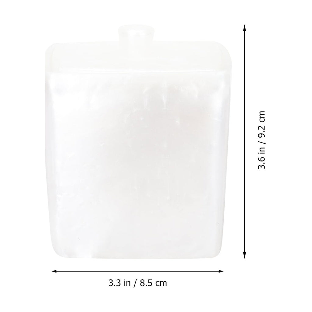 Lid Organizer Storage Bin Cotton Swab Box Cosmetics Large Capacity