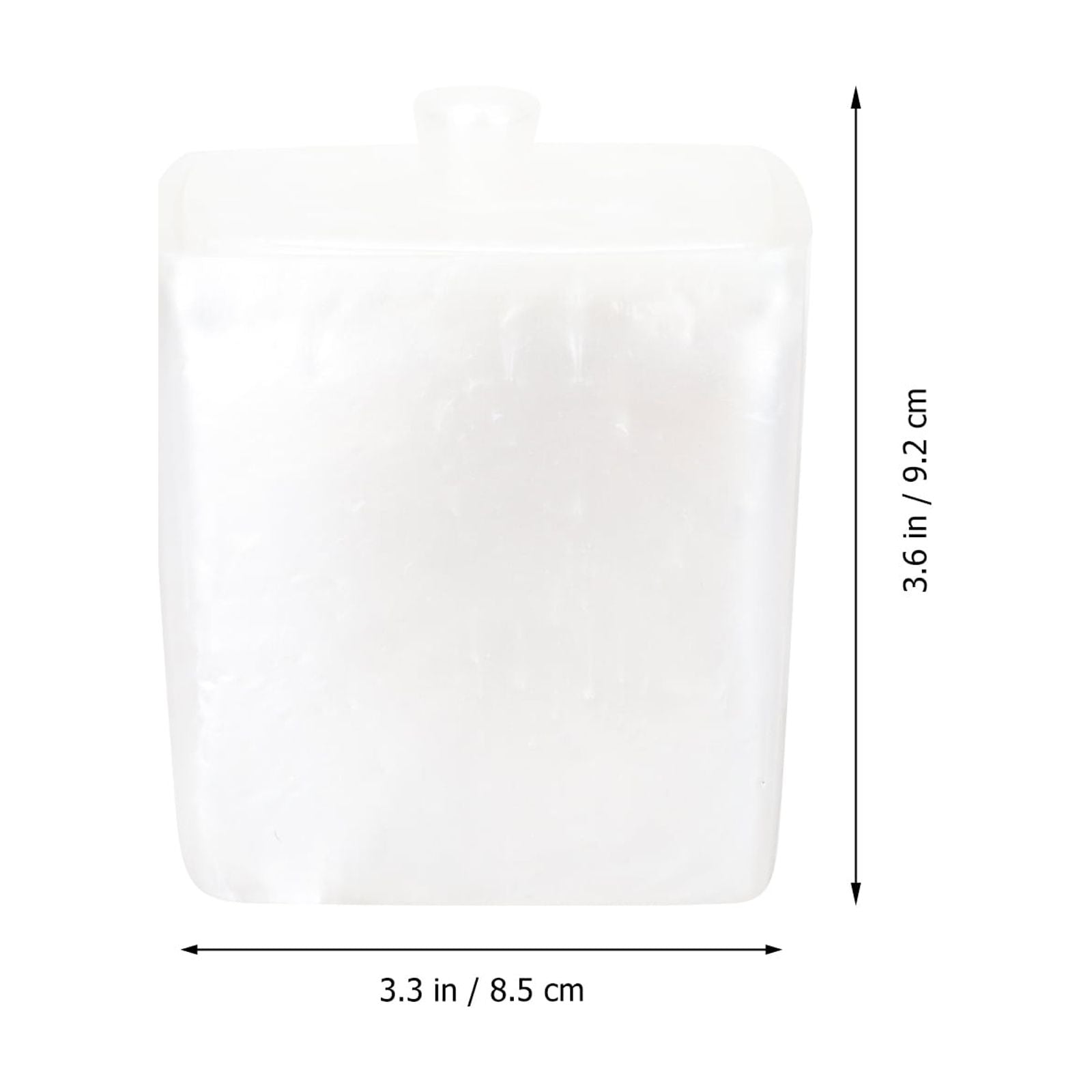 Lid Organizer Storage Bin Cotton Swab Box Cosmetics Large Capacity