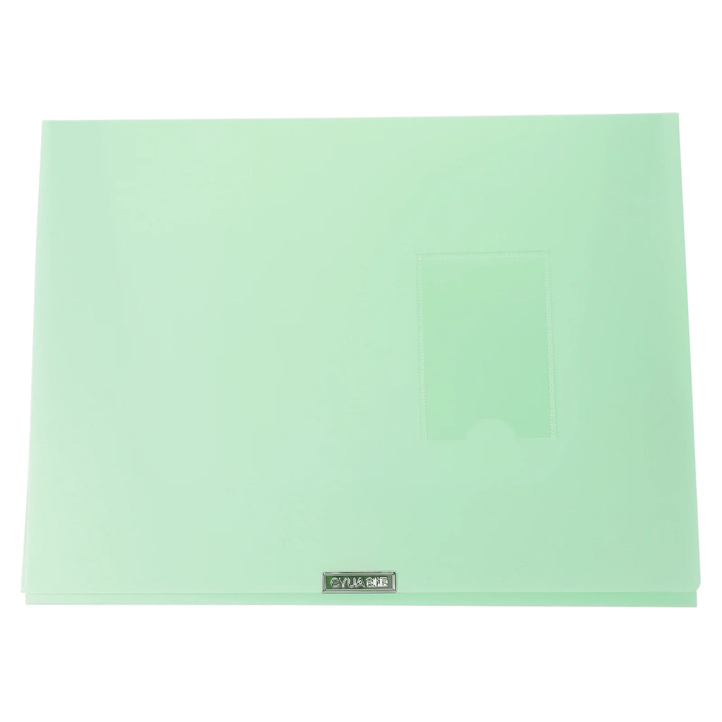 A4 File Box Photo Storage Boxes Organizer Folder Office Light Green