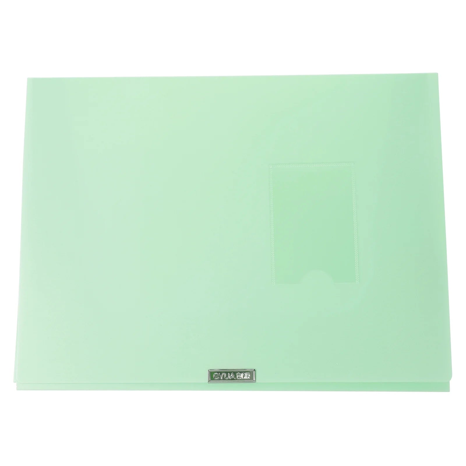 A4 File Box Photo Storage Boxes Organizer Folder Office Light Green