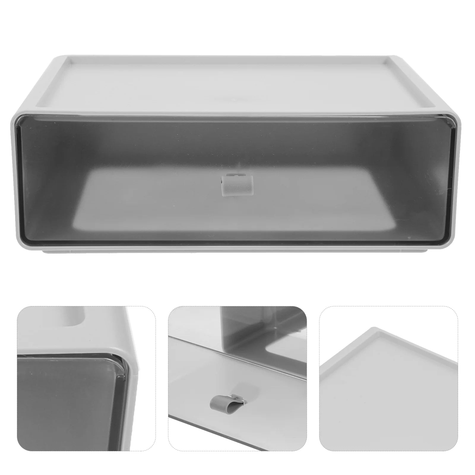Storage Boxes for Shelves Drawer Stackable Desk Organizer