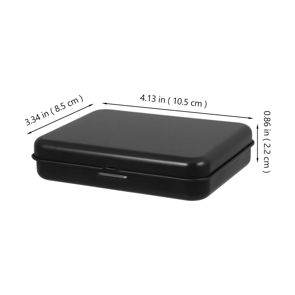 Toy Accessories Iron Storage Box Child 10.50X8.50X2.20CM Black