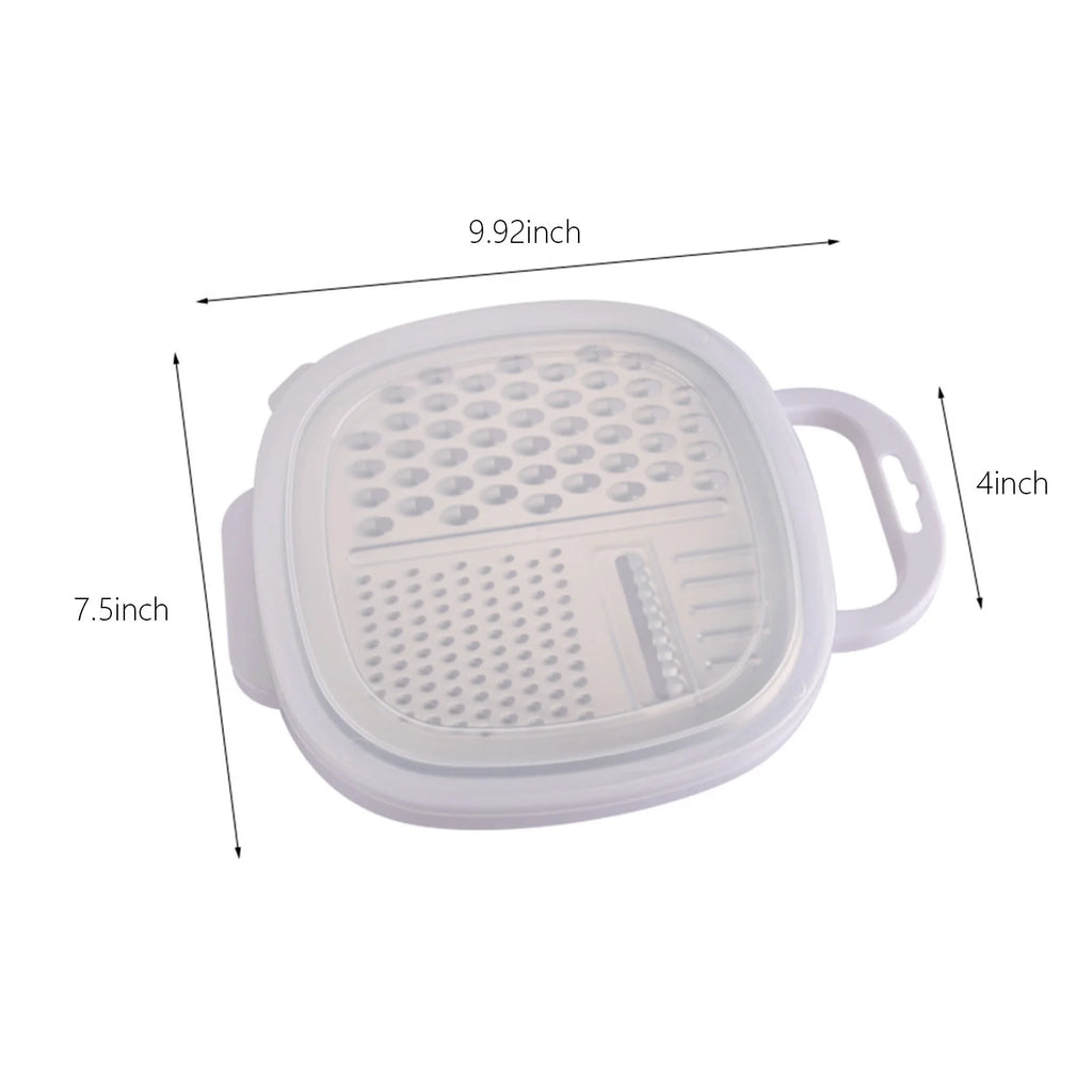Grater Premium Handheld Cheese Grater - Cheese Grater With Soft Handle - Grater For Kitchen Spices Ginger - Stainless Steel Cheese Shredder - Lemon Zester To Kitchen Gadgets Clearance