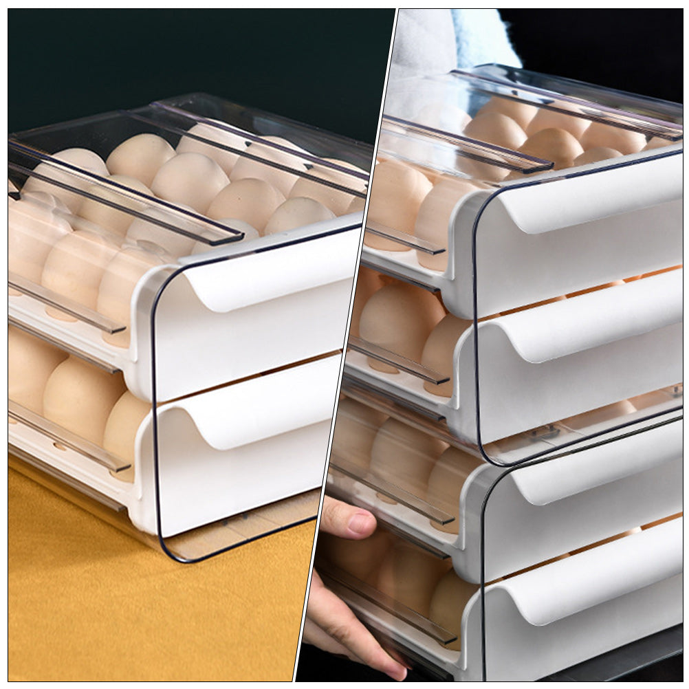 Decals Drawer Egg Carton Organizer Storage Box Baby