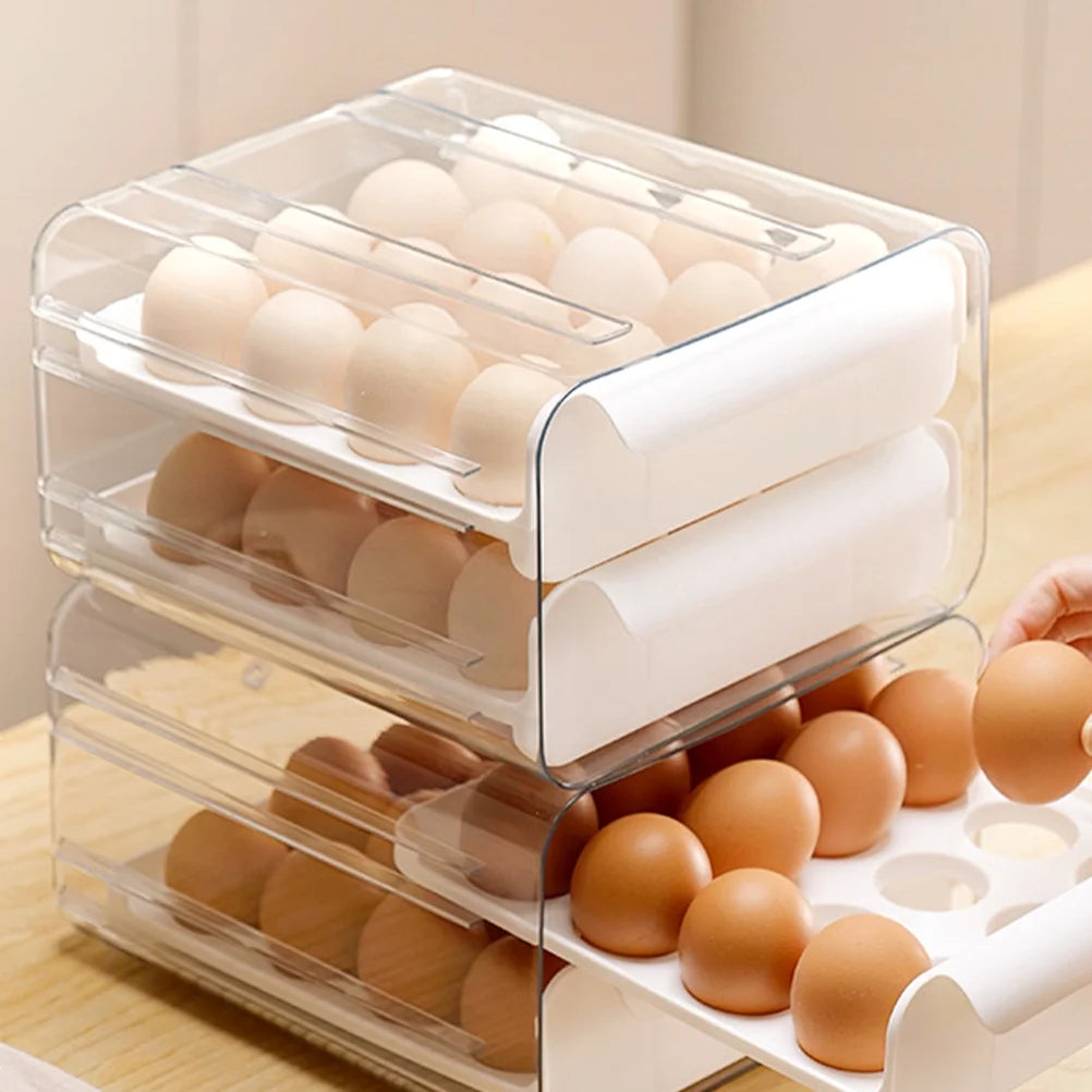 Decals Drawer Egg Carton Organizer Storage Box Baby
