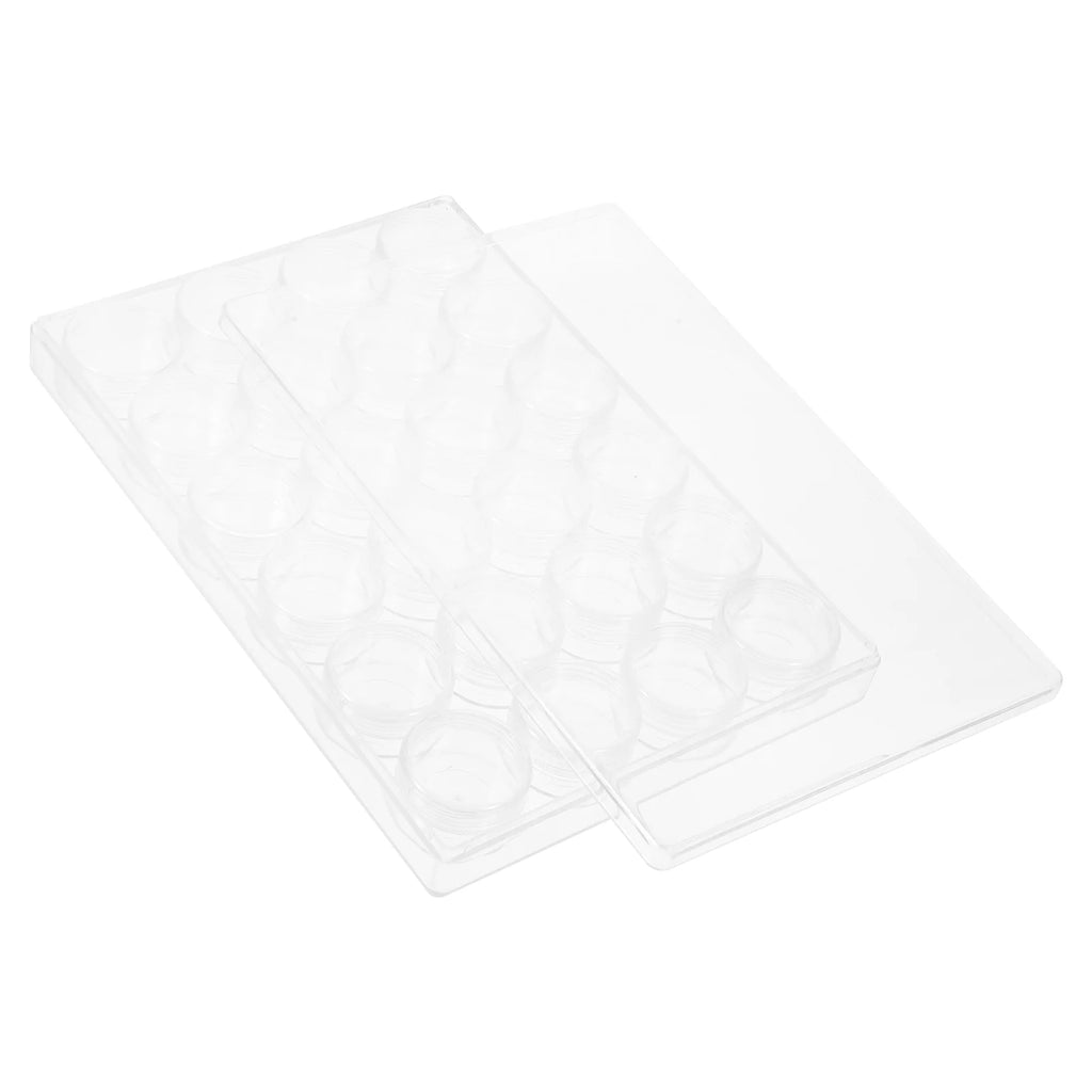 Closet Bead Organizers Storage Boxes 24X16cm Transparent