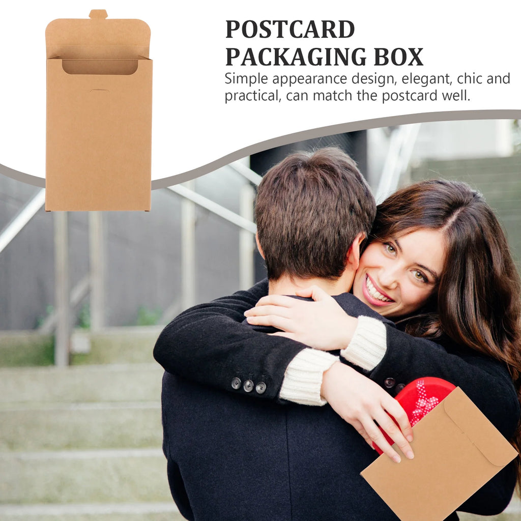 20 Boxes Storage Bins Postcard Organizer Packaging