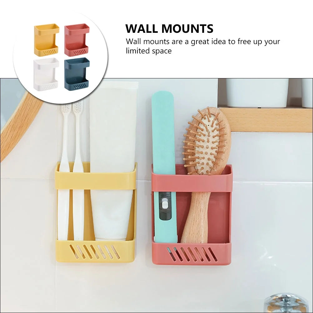 4 Pcs Clear Storage Boxes with Lids Remote Control