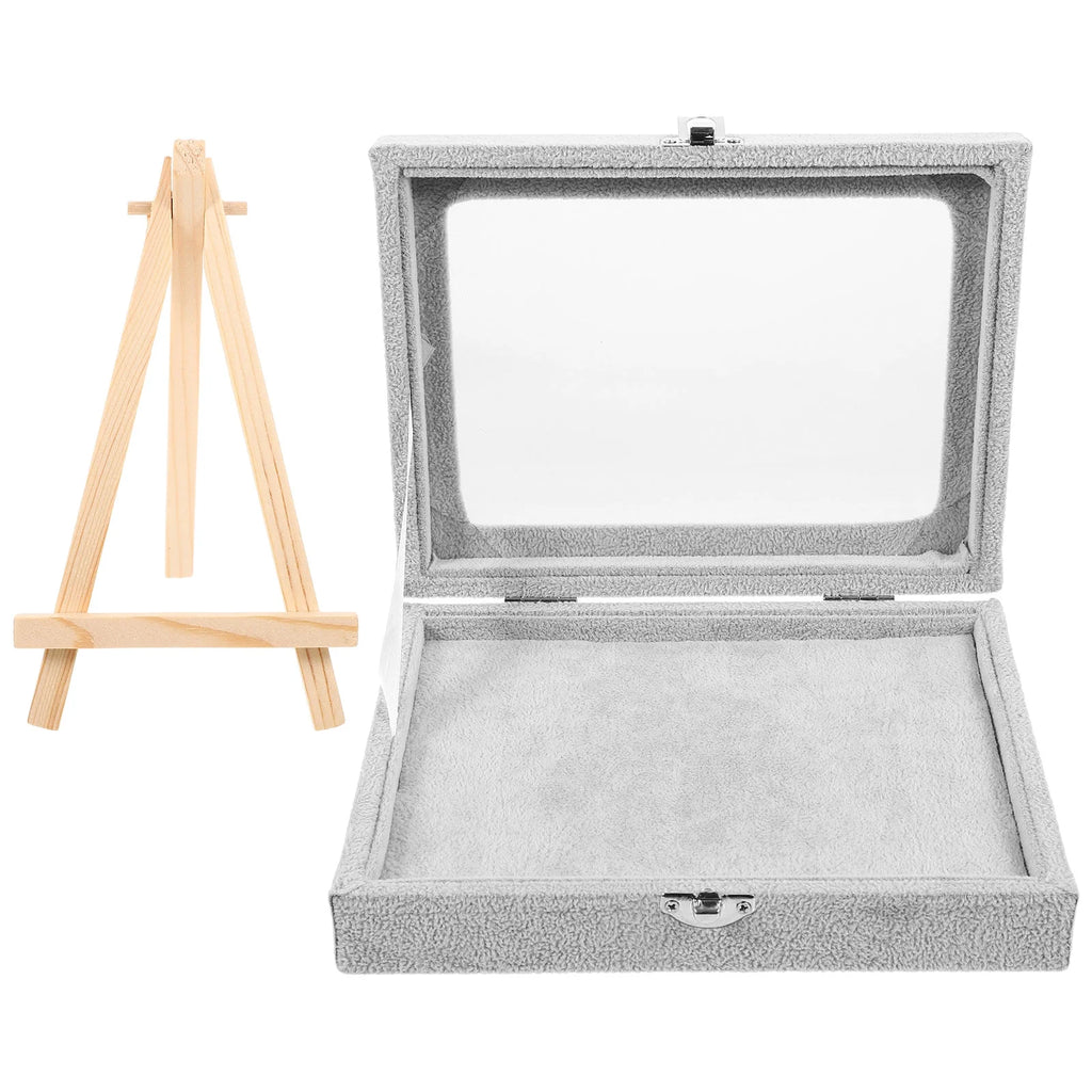 Card Holder for Lanyard Glasses Case Badge Storage Box