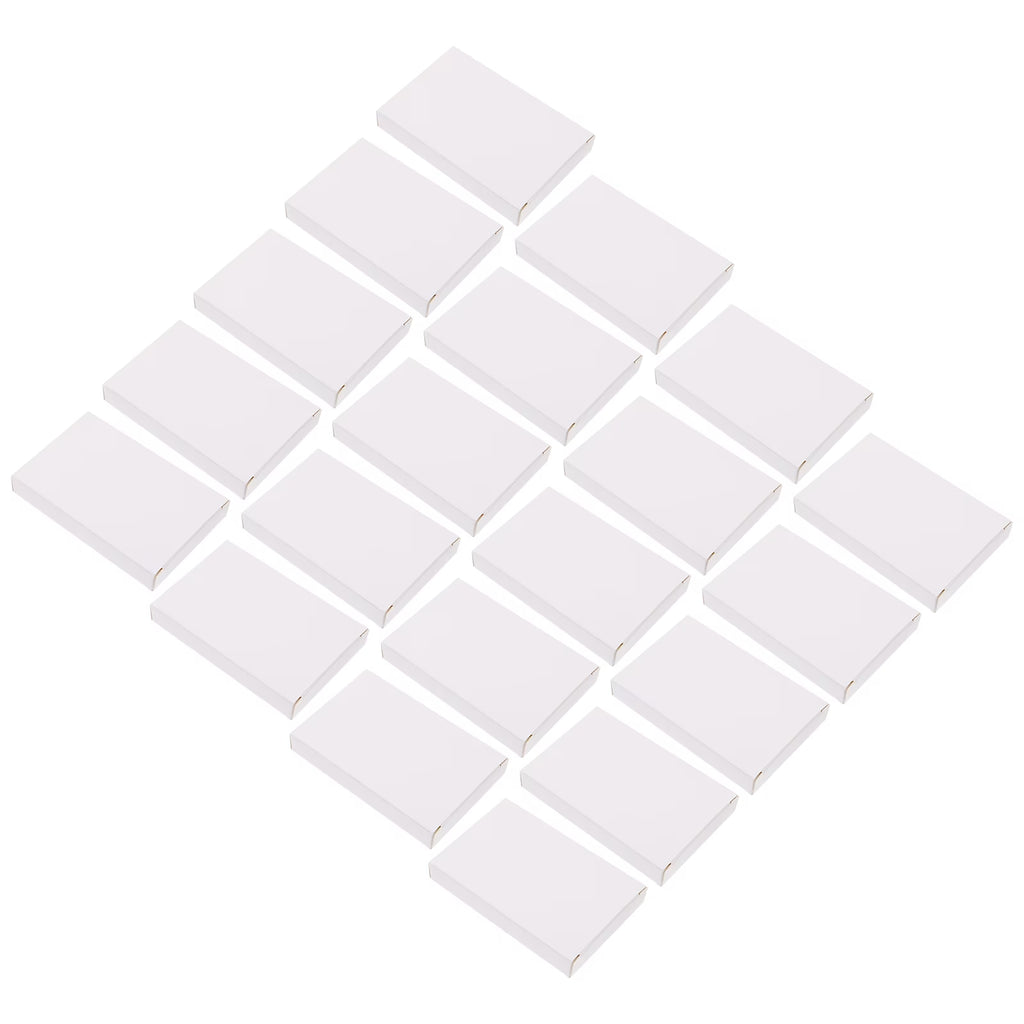 30 Pcs Miniature Storage Case Boxes Carton Cardboard Portable Folding