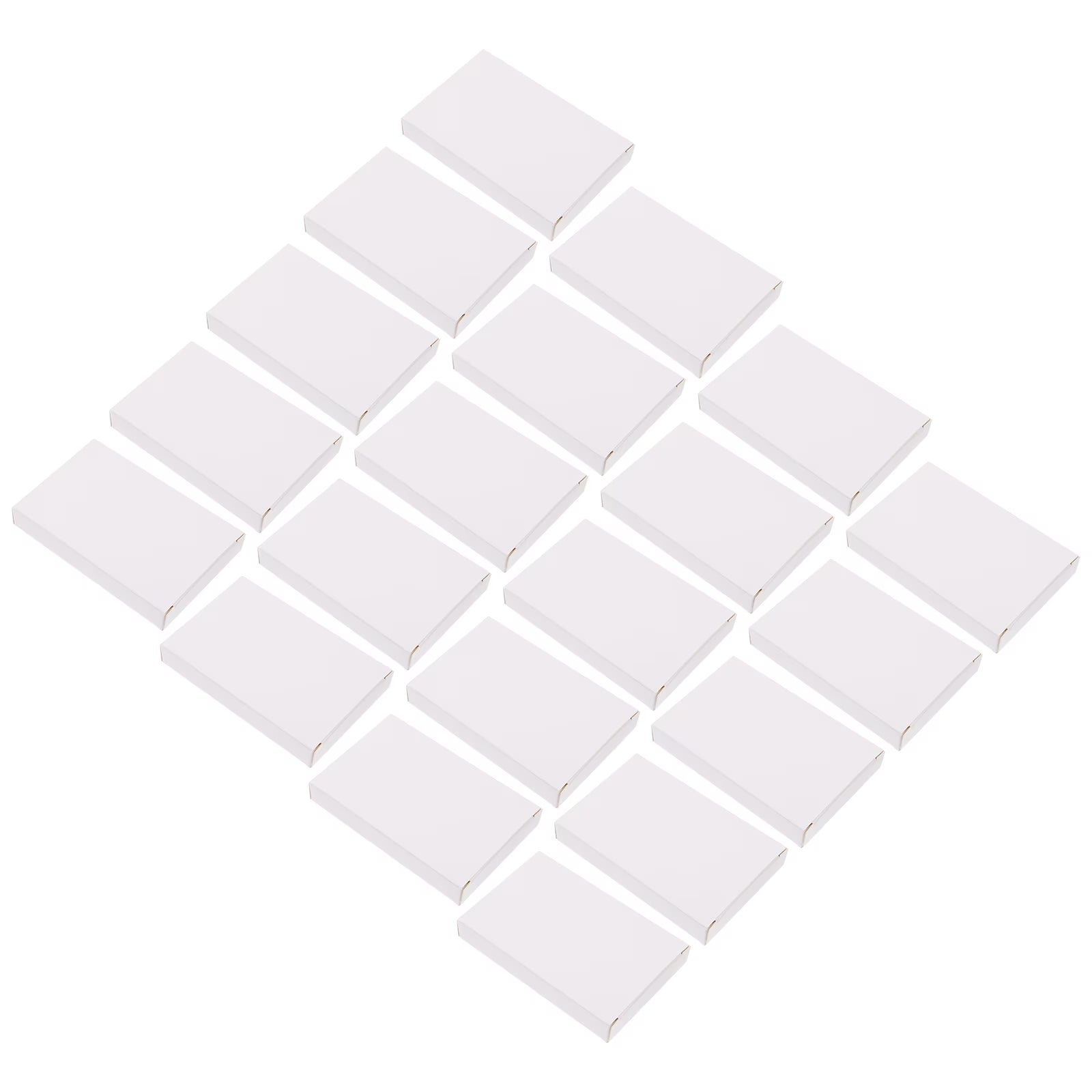 30 Pcs Miniature Storage Case Boxes Carton Cardboard Portable Folding