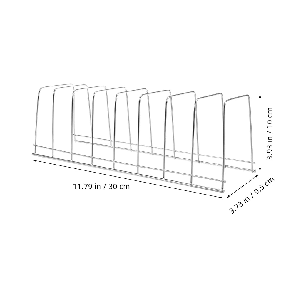 unbranded Kitchen Dish Drying Rack Made OfStainless Steel Stainless Steel Storage Box Kitchen Dish Tray Kitchen Bowl Stand Kitchen Plate Stand