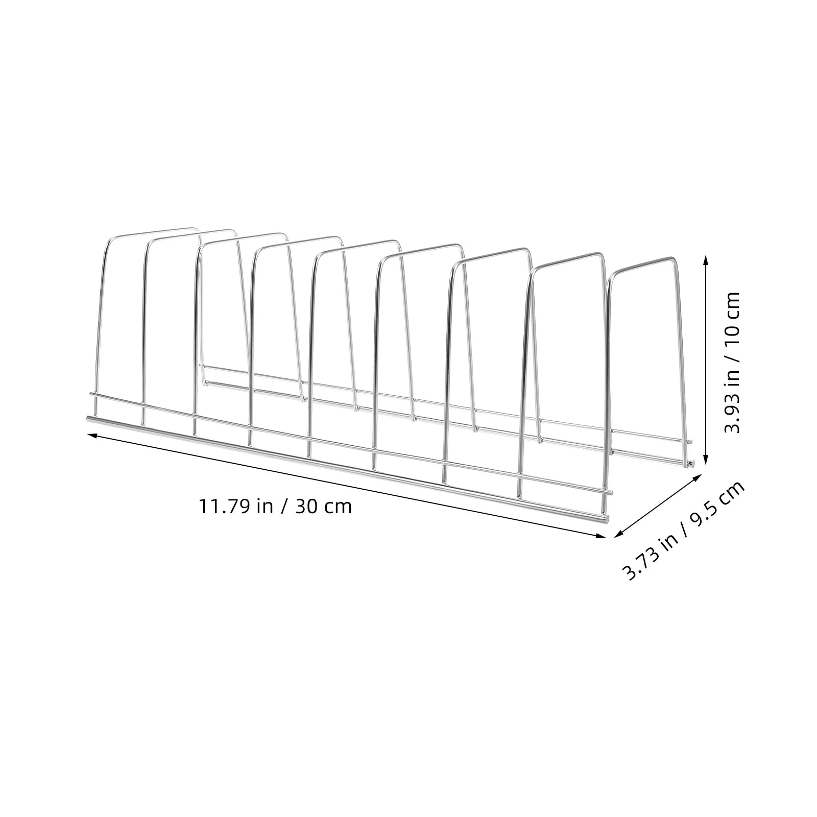 unbranded Kitchen Dish Drying Rack Made OfStainless Steel Stainless Steel Storage Box Kitchen Dish Tray Kitchen Bowl Stand Kitchen Plate Stand