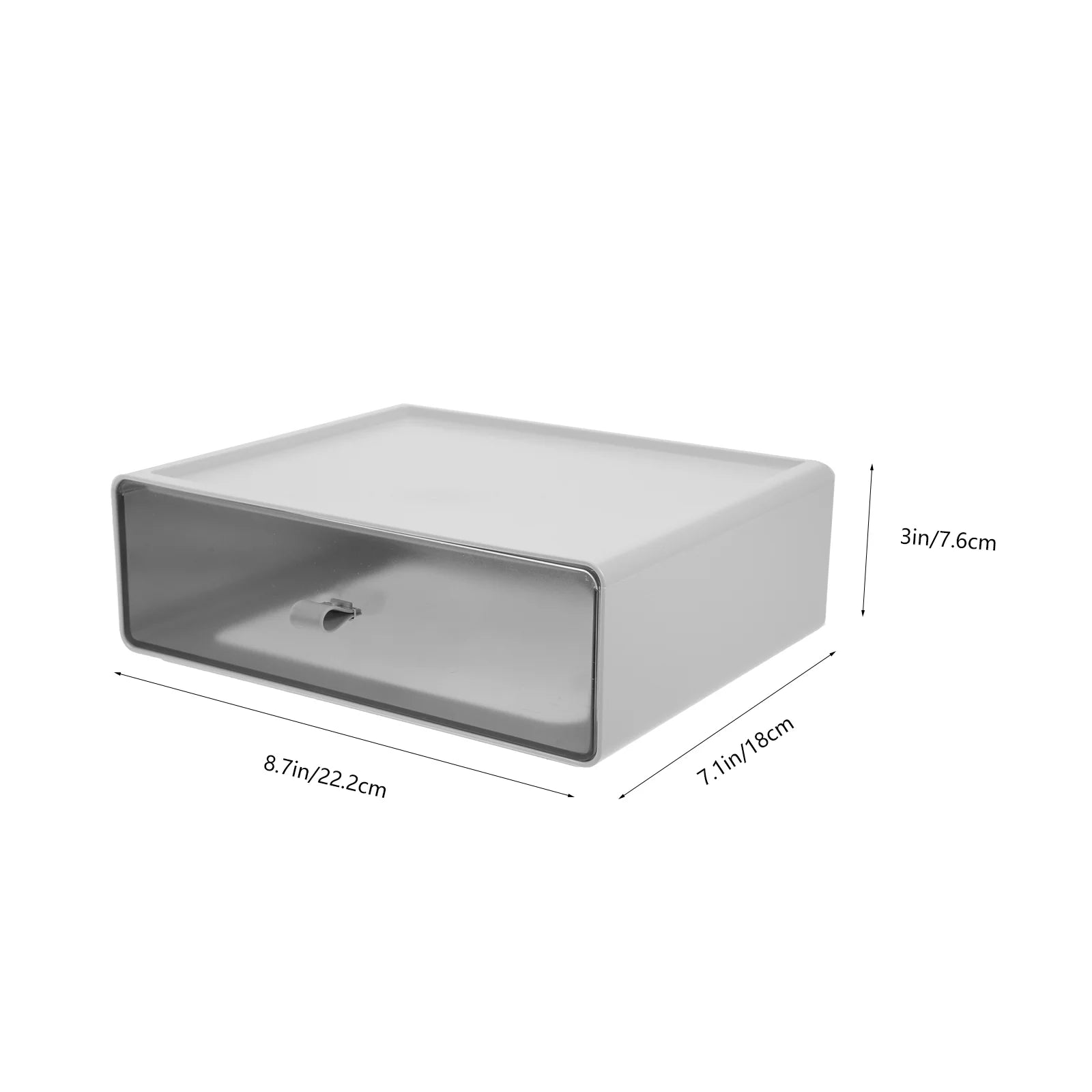 Storage Boxes for Shelves Drawer Stackable Desk Organizer