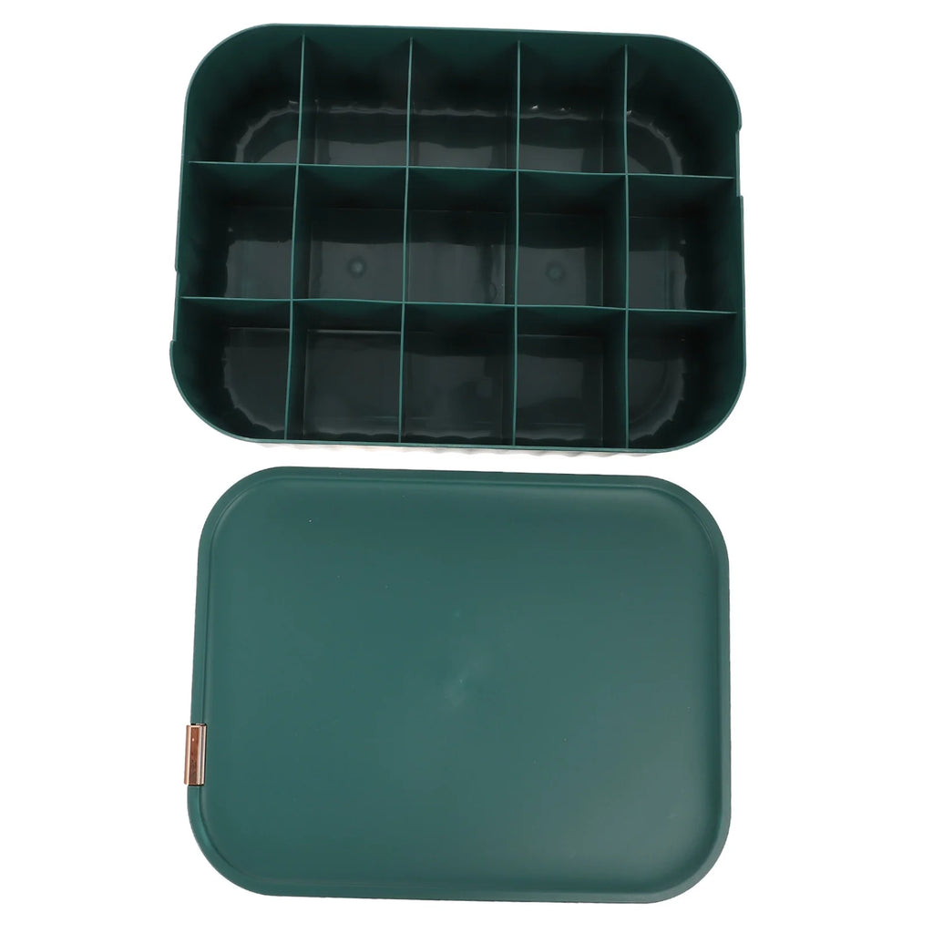 Organizer Bin Storage Box Underwear Drawer Storage Baby 30X23.5X8CM Green