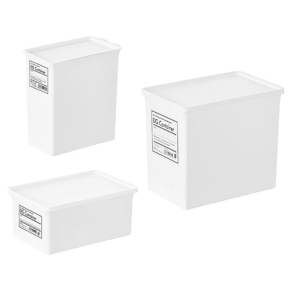 6 pcsHome Use Storage Box Lid Washing Powder Box Storage Box Practical Container