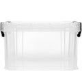 Transparent Dust-proof and Moisture-proof Household Storage Box with Lid Makeup
