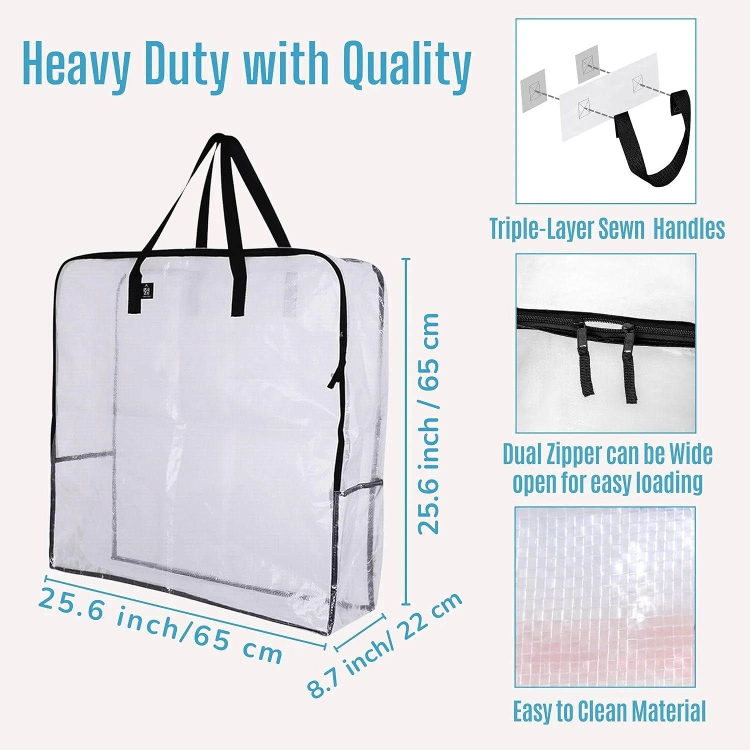 4 Pack Wreath Storage Bag Summer Christmas Decoration Garland Container 30 Inch Clear Door Wreath Organizers Moving Boxes Packing Supplies for College
