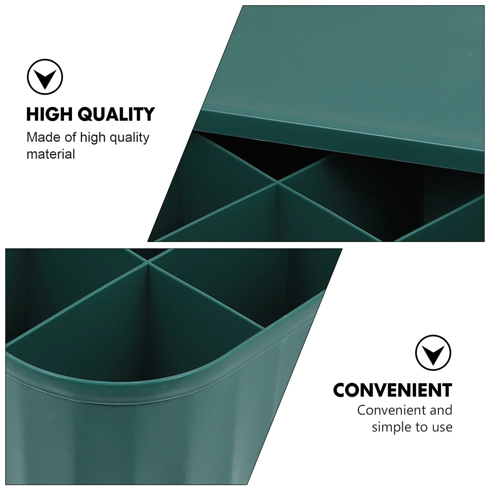 Organizer Bin Storage Box Underwear Drawer Storage Baby 30X23.5X8CM Green