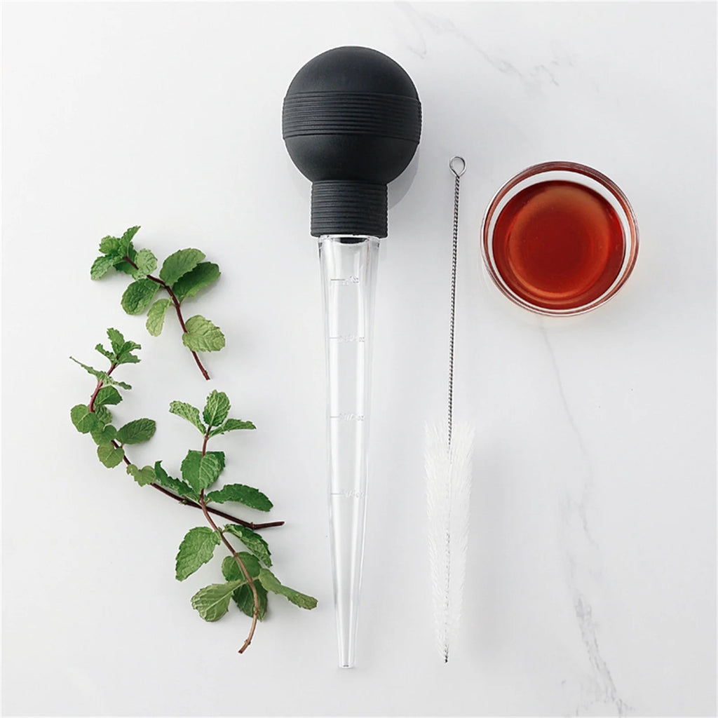 Hiroekza Turkey Baster 28ml Meat Baster Kitchen Utensil For Turkey Beef Pork Roasting Chicken Kitchen Gadgets Clearance