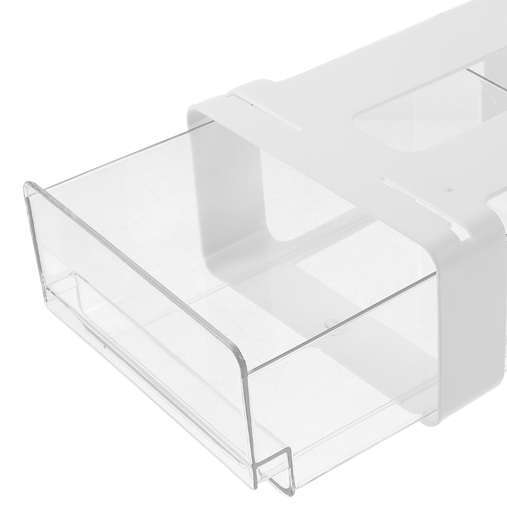Under Desk Drawer Storage Box Pet Underwear Sundry Monitor Organizer Office White