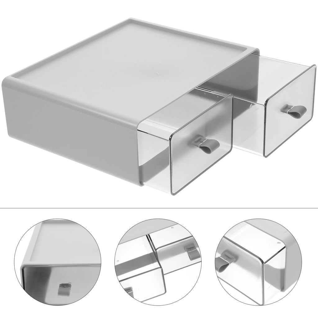 Bins Drawer Storage Box Cosmetics Organizer Office