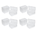 20Pcs Mini Plastic Storage Containers Box with Lid for Collecting Small Items Beads Jewelry Cards Crafts