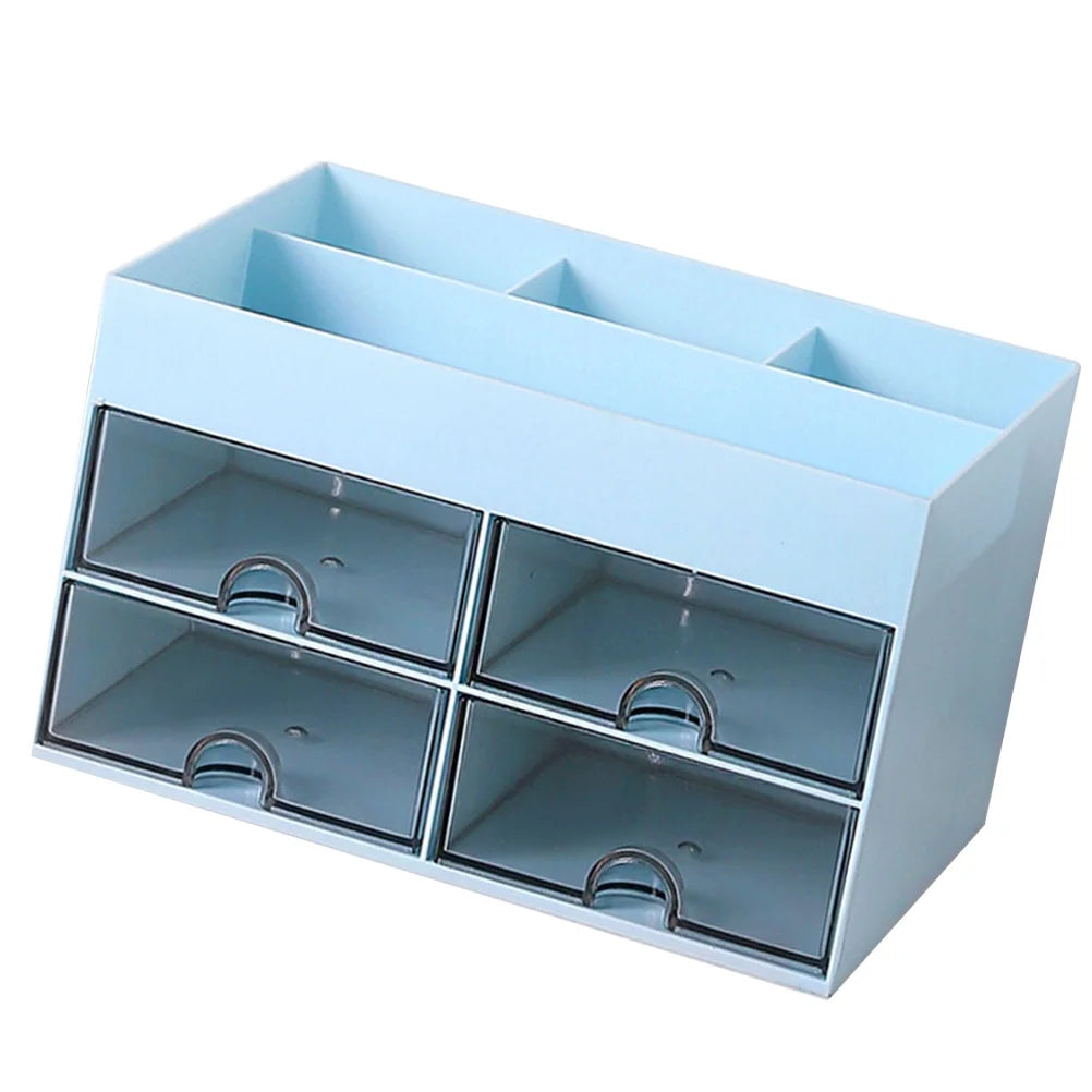 Storage Drawers Box Structure Multi-function Stationery Organizer