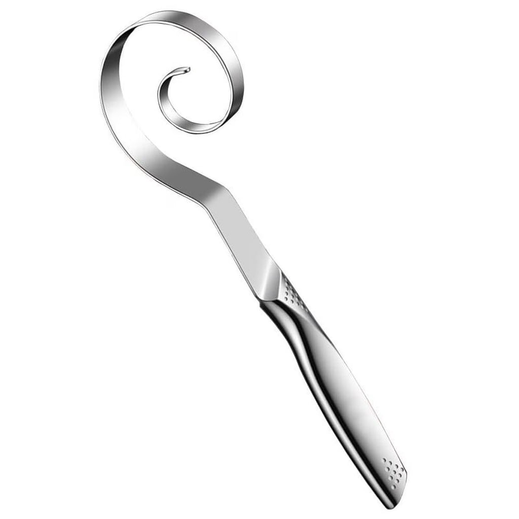 Unbranded Danish Stainless Steel Seamless Dough Whisk for Bread Pastry Cake Baking