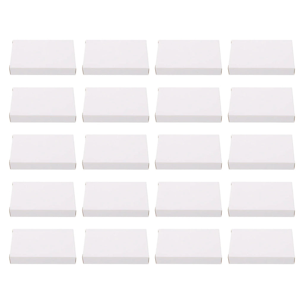 30 Pcs Miniature Storage Case Boxes Carton Cardboard Portable Folding
