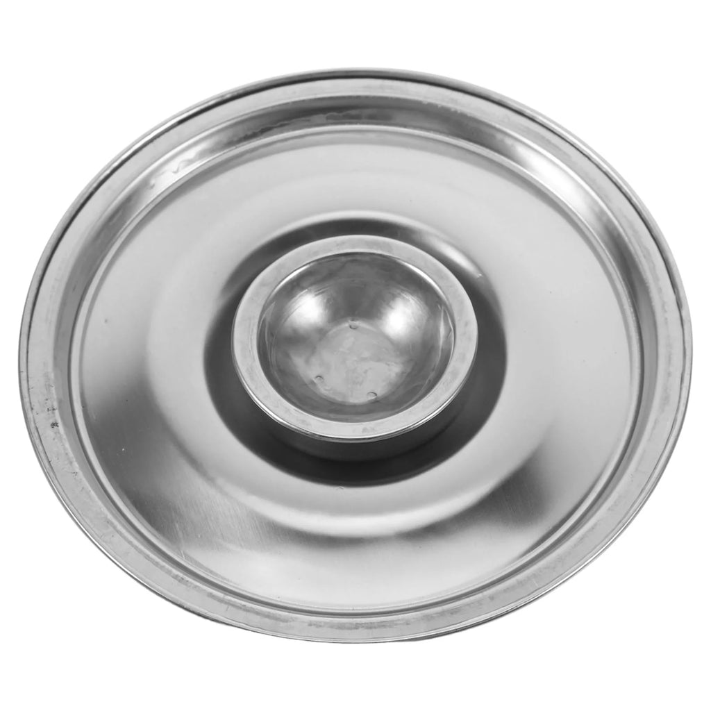 unbranded Sturdy Stainless Steel Pot Lid Mini Bowl Lid For Kitchen Cookware Small Pan Effortless Cleaning