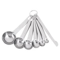 Stainless Steel Measuring Spoons Cups Set Small Tablespoon Teaspoons Set 6 with Bonus C4662